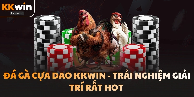 Đá Gà Cựa Dao KKwin - Trải Nghiệm Giải Trí Rất Hot